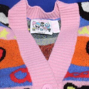 Forever 21 Hello Kitty & Friends Cardigan Sweater Badtz-Maru Chococat